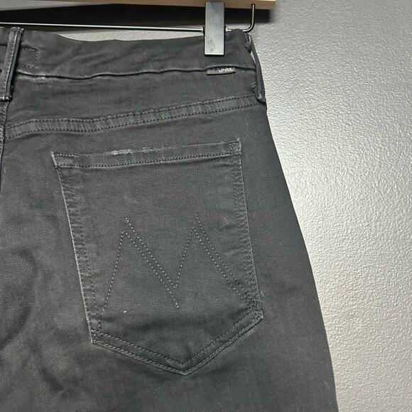 MOTHER The Looker Ankle Fray Jeans Guilty As Sin 30 - Picture 10 of 10